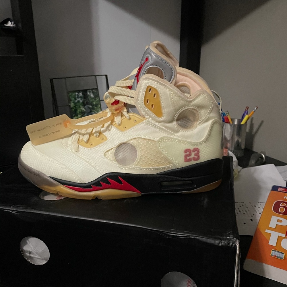 Off-White Air Jordan 5 white sz10